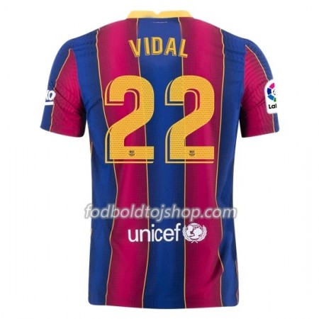 FC Barcelona Arturo Vidal 22 Hjemmebanetrøje 2020-21 S/S